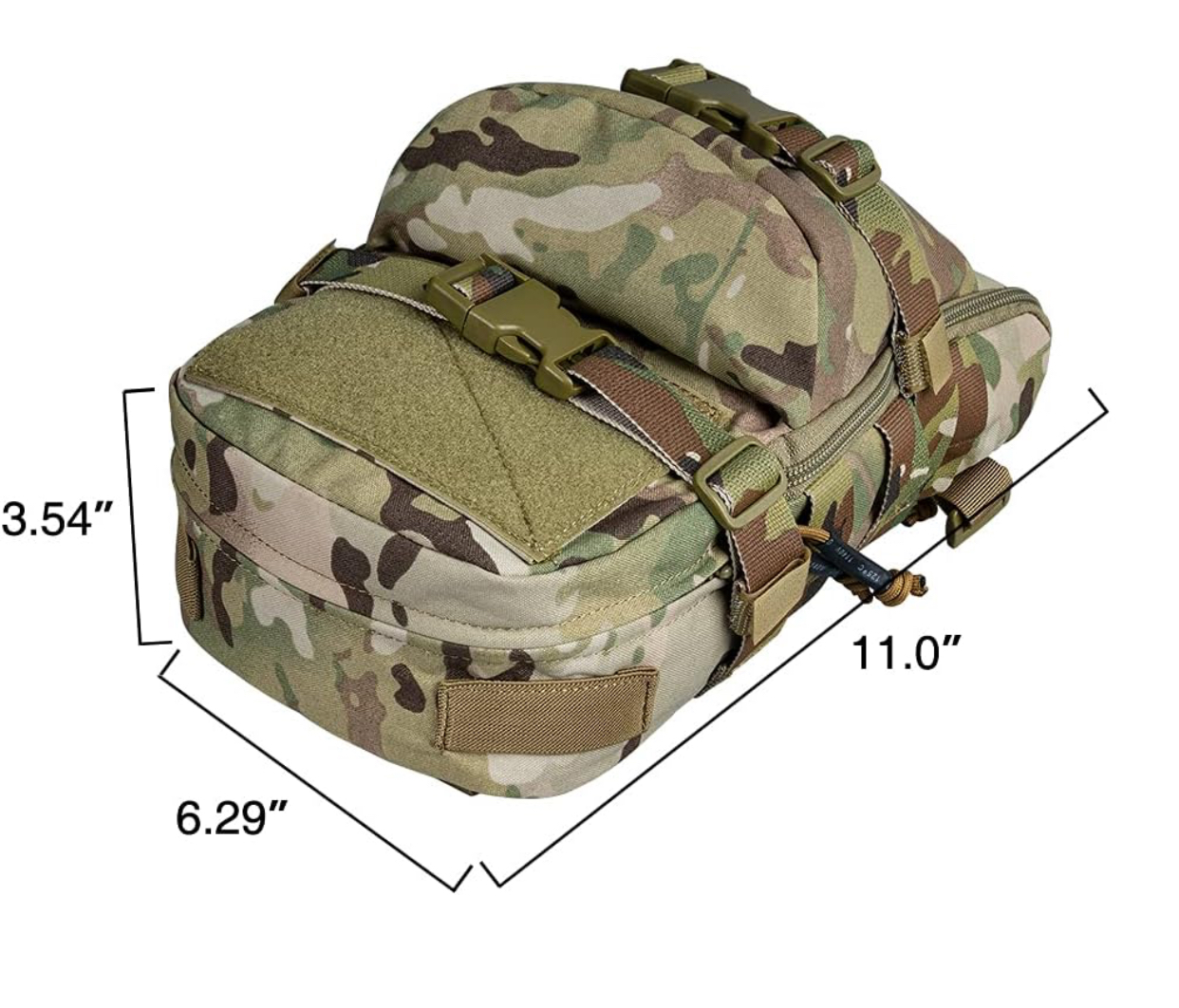 Mini Tactical MOLLE Hydration Backpack