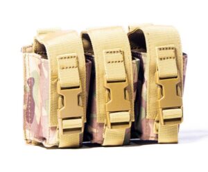 Triple Multicam Banger Pouch